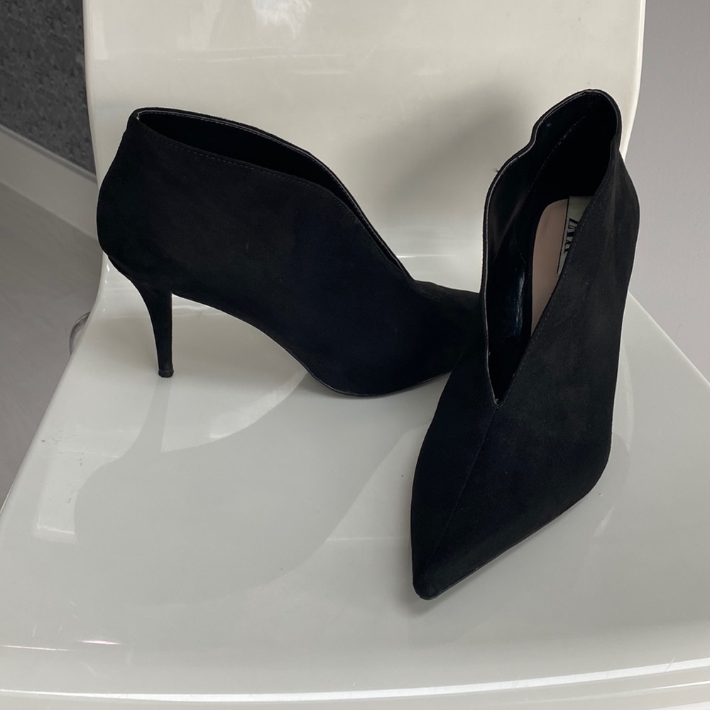 Zara heeled boots